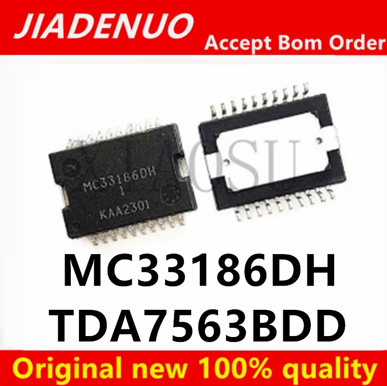(10piece)100% New MC33186DH  MC33186DH1 MC33186 HSOP20 TDA7563 TDA7563BDD 7563BDD 7563B DD HSSOP36 Chipset