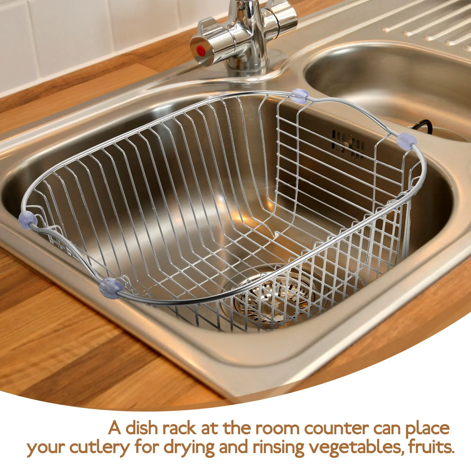 Roestvrijstalen gootsteenzeef  - Kitchen Sink Drain Strainer Basket recensie en prijs
