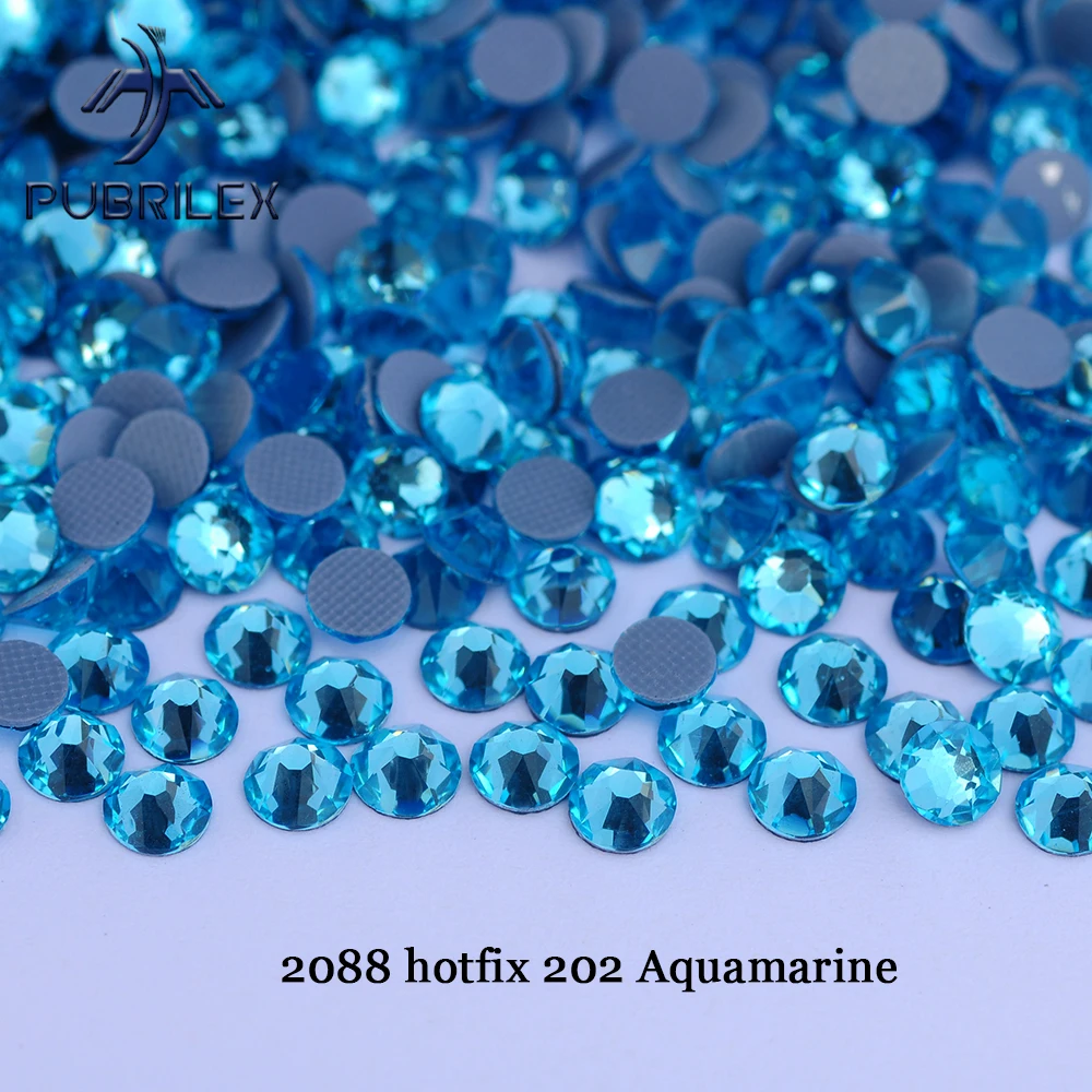 YANRUO 2088HF Diamante Element 8 große 8 kleine Bügel-Strasssteine zum Aufbügeln für Kleidung, Kristalle, DIY-Dekoration, Hochzeitskleid – Detail 4