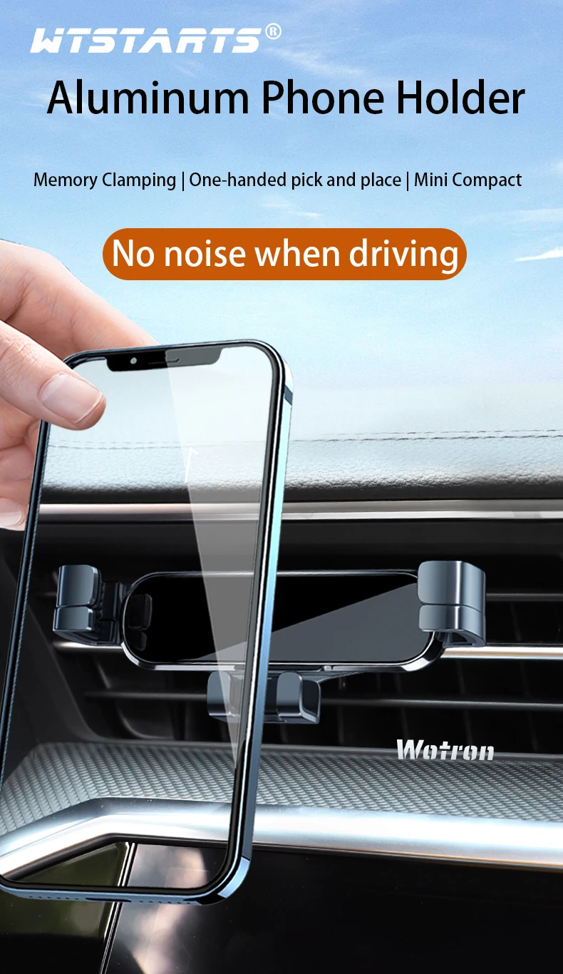 Für Mazda 3 2006-2012 Einstellbare Auto Telefon Halter Mobile Halterung Schwerkraft GPS Drehbare Navigation Halterung Auto Zubehör – Detail 1