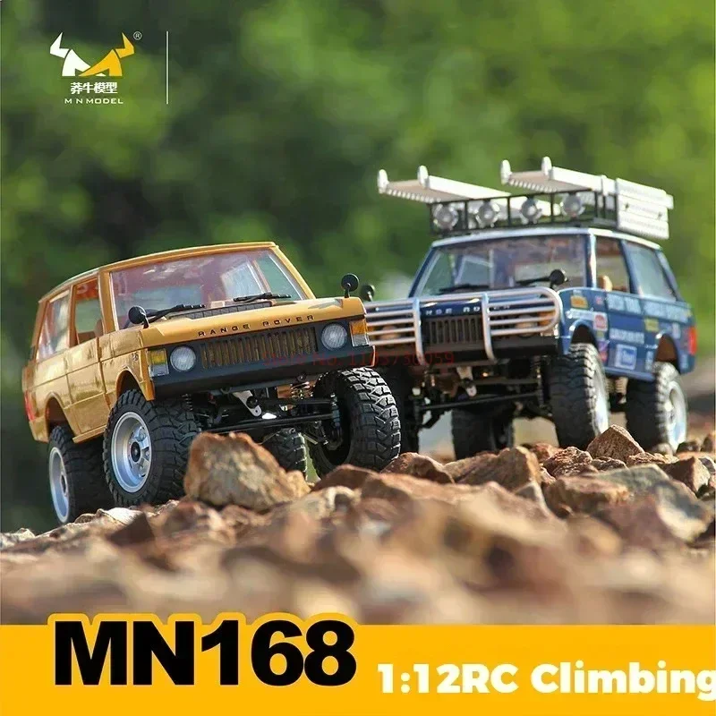 Mn 168 New 1:12 First Generation Range Rover Rc Remote Control Vehicle All Terrain Crossing Climbing Vehicle With Door Bridge