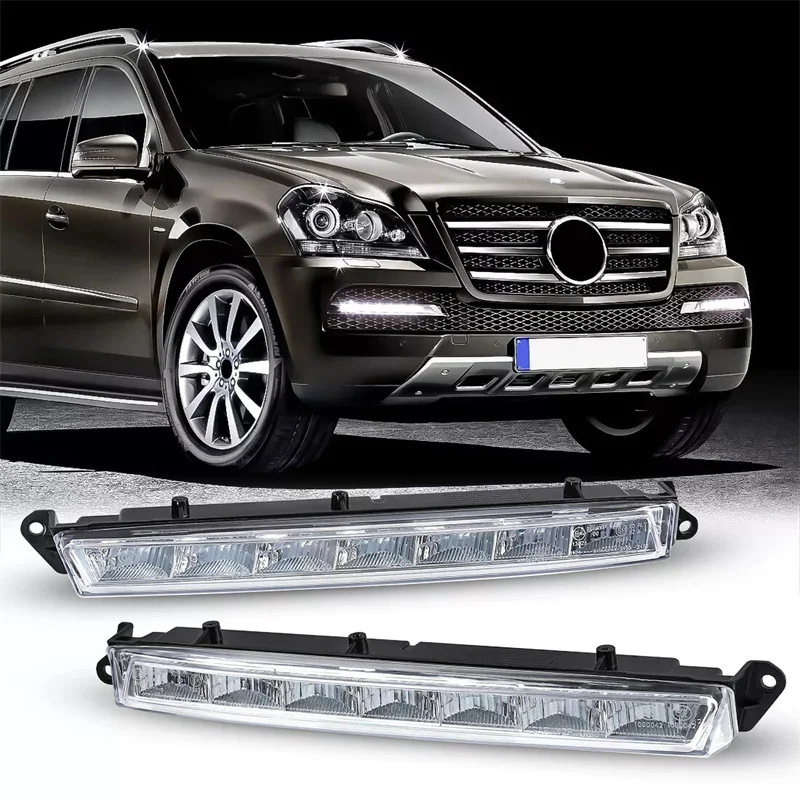 

Передние светодиодные противотуманные фары автомобиля для Mercedes-Benz x164 gl320 gl350 gl450 gl550 2007-13