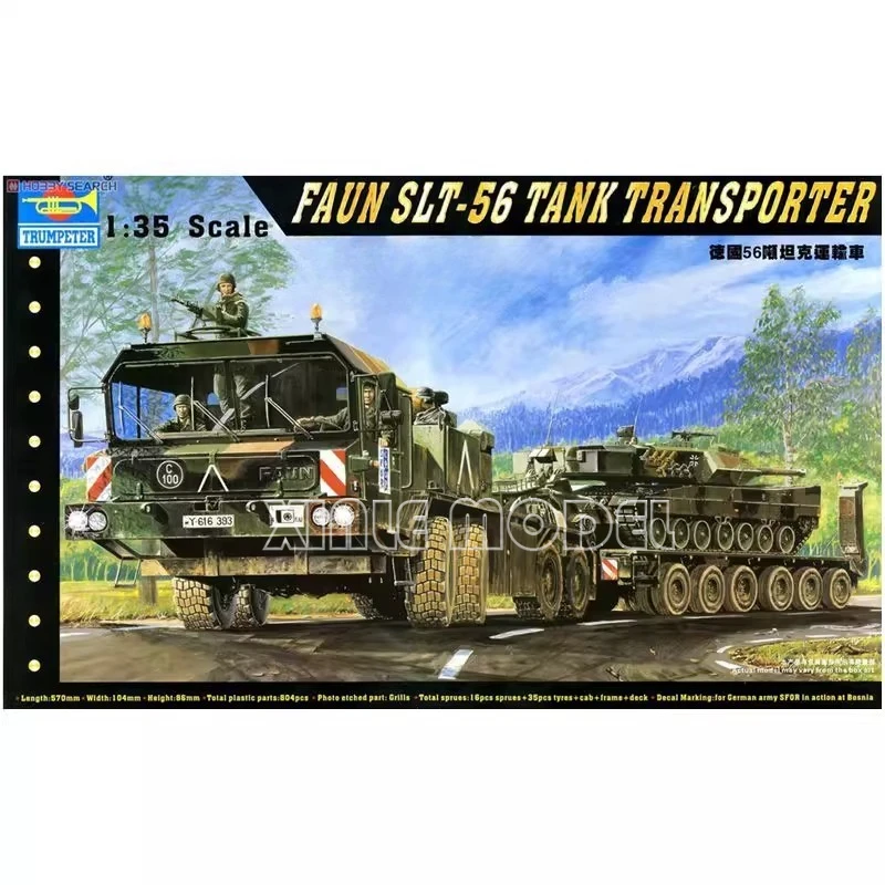 

Trumpeter 00203 Faun SLT-56 Комплект модели для транспортера танка 1/35