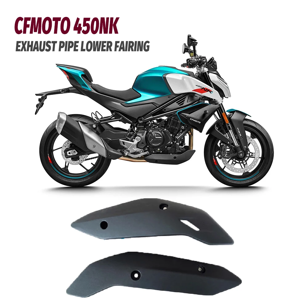 For CFMOTO Original Accessories 450NK Engine Shied Exhaust Pipe Lower Guide Hood Chassis Shield Housing