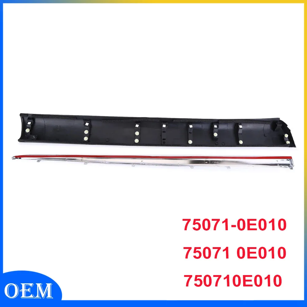 

Накладка на молдинг двери пассажира спереди, совместимая с RX350 RX450h 3.5L 2010-2015, заменяет 75071-0E010 75071 0E010 750710E010