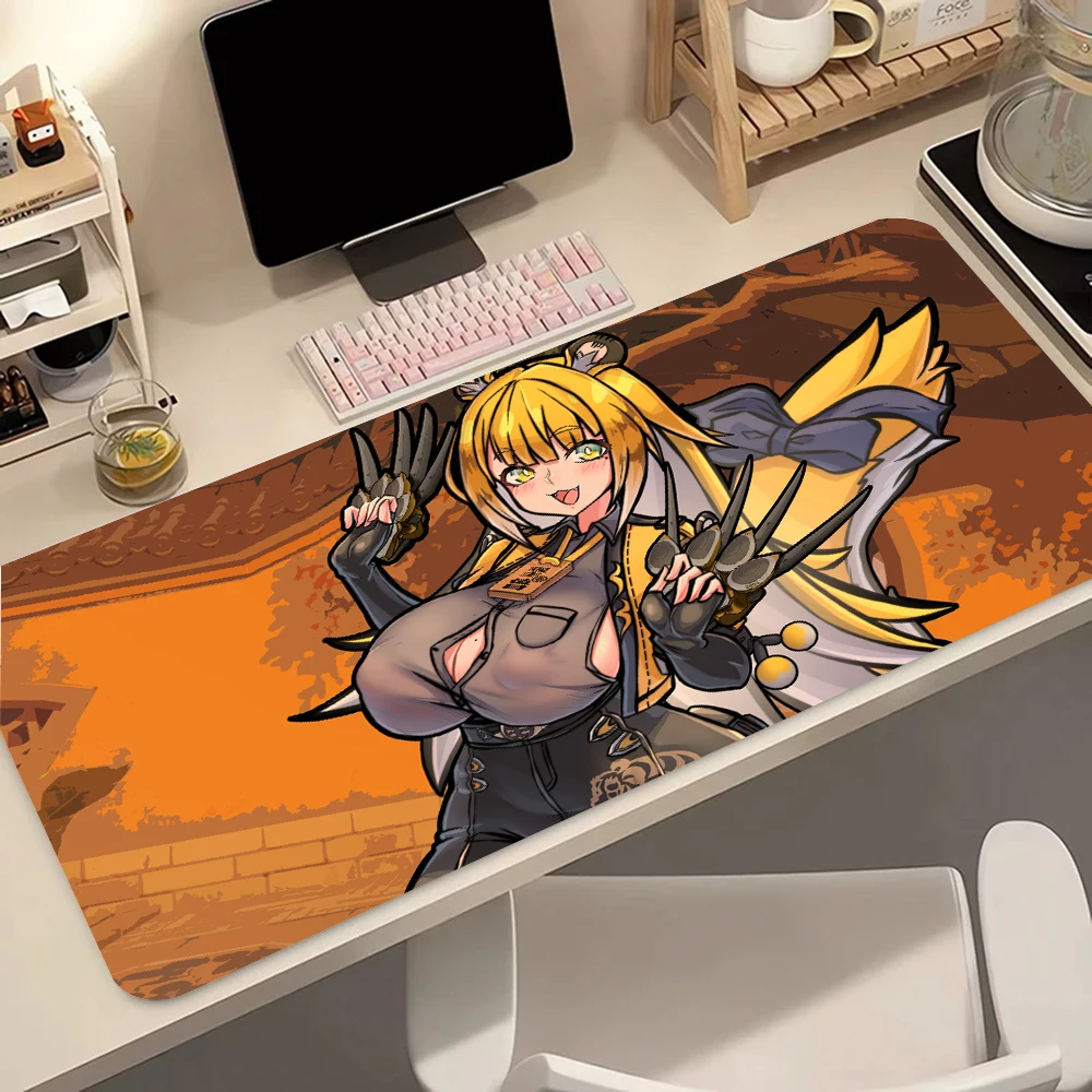 لوحة ماوس ألعاب Ju Fufu ZZZ لوحة مفاتيح ألعاب أنيمي Zenless Zone Zero Desk Mouse Mat Speed المطاط الكرتوني الكمبيوتر لوحة ماوس الكمبيوتر #2