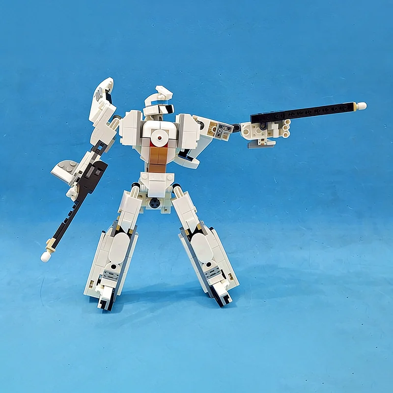 397pcs MOC Creator 3 1 Transformer Brainstorm Cybertronian Jet Model Building Blocks Construction Christmas Gifts Toys DIY Idea