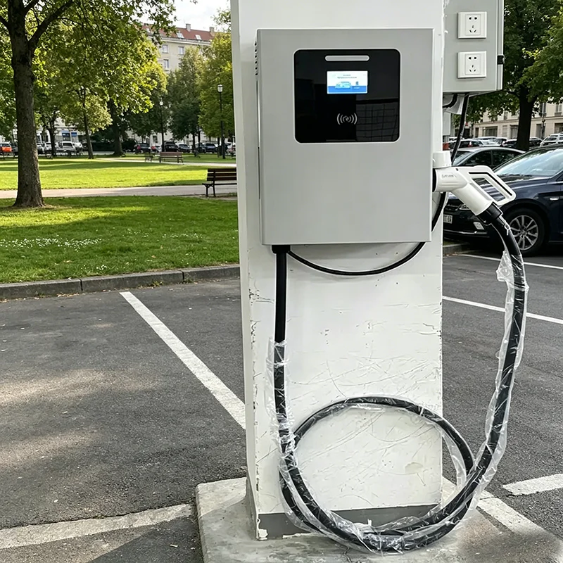 190kW CCS1 Level 3 Charging Station, NACS Supported Charger for Urban Business Districts