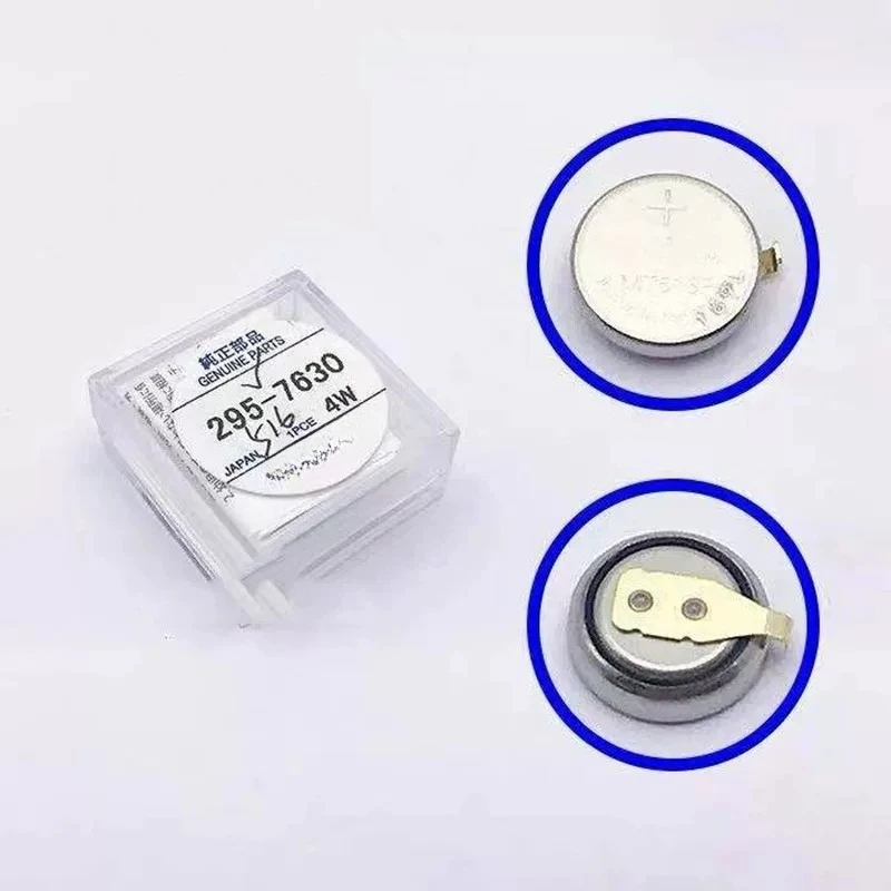 ，。for Rechargeable battery for light kinetic energy watch 295-7630 MT-516F，。
