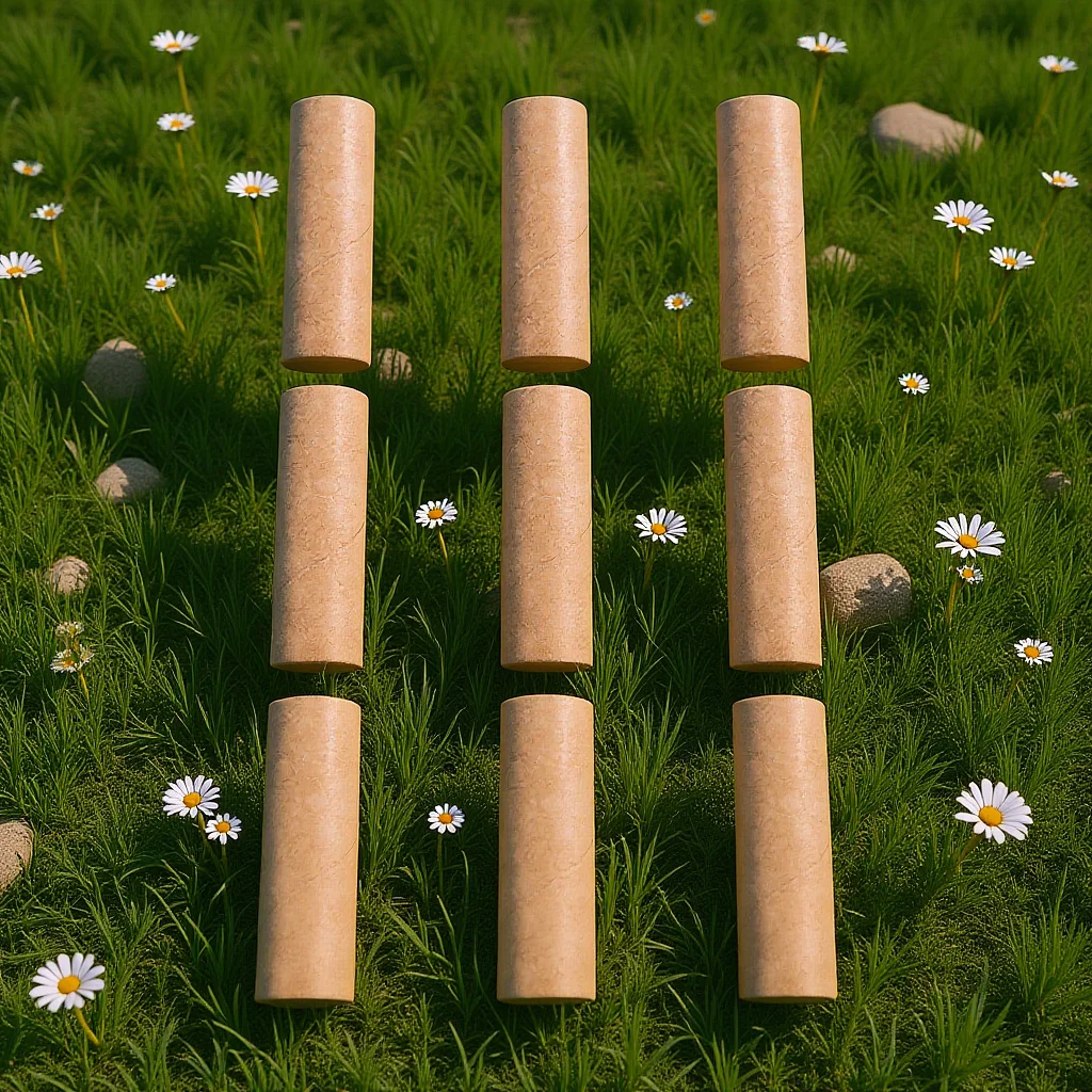 

15Pcs Sturdy Paper Tubes for DIY Crafts Round Cardboard Rolls Paint Resistant Craft Making Tool for School Home Art Projects