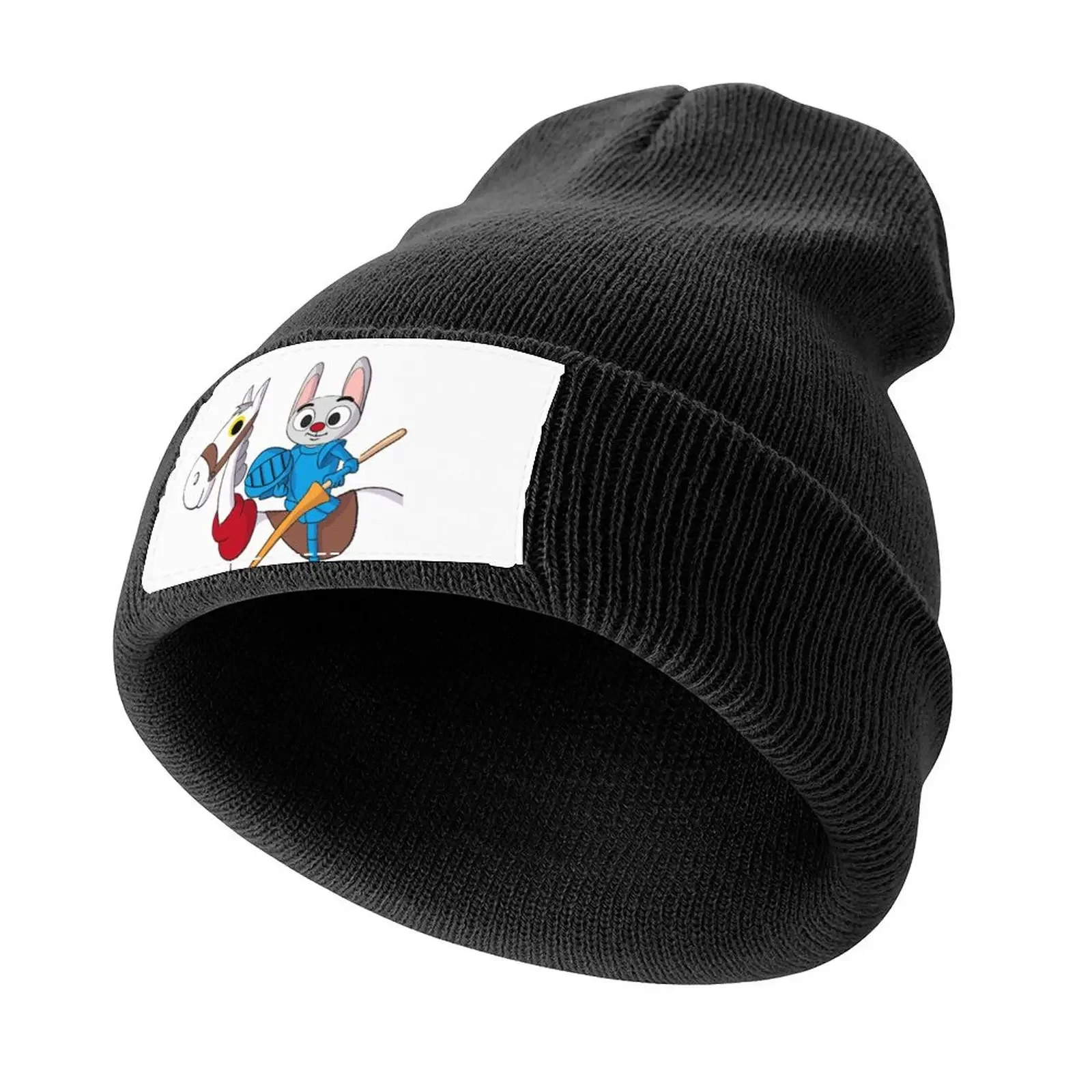 

Crusader Rabbit Colour Classic T-Shirt Knitted Cap Fashion Beach Sun Cap For Women 2025 Men's