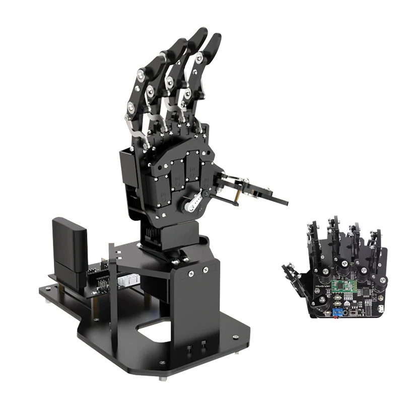5 Dof Bionische Robotische Hand Palm UHand2.0 Compatibele Somatosensorische Open Source Robot Voor Arduino/STM32 Programmeerbare Hand DIY Kit