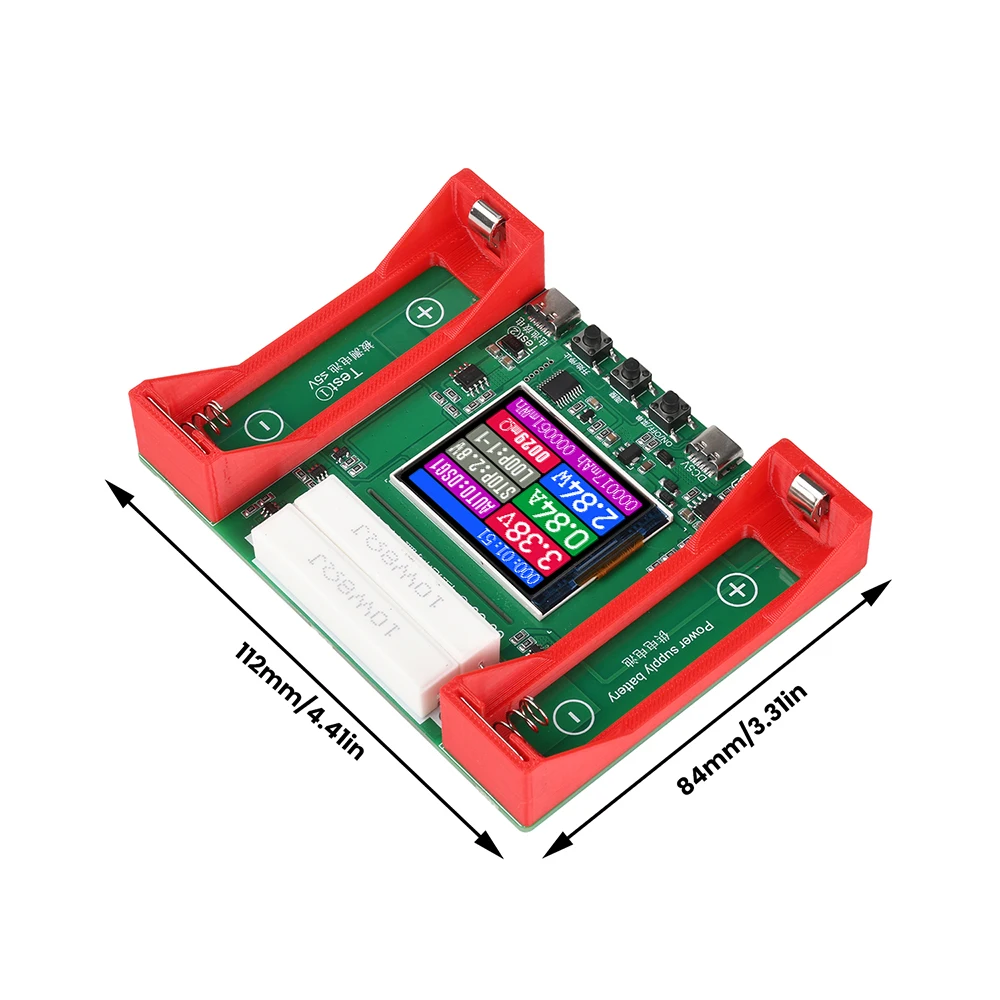 BT4-1CHN 21700 Batteriekapazitätstester, Innenwiderstandstester, automatisches Lade- und Entlademodul, elektronischer Lasttester – Detail 10