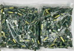 50-1000pcs 10V 16V 25V 35V 50V 400V High Frequency Low ESR Aluminum Capacitor 100UF 220UF 330UF 470UF 680UF 1000UF 2200UF 3300UF