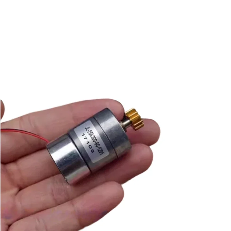 6V/12V DC 1:90 Reduction Mini Geared Motor JL-25R,91RPM,150mm Lead Cable for Smart Home,Robotics&Factory Automation