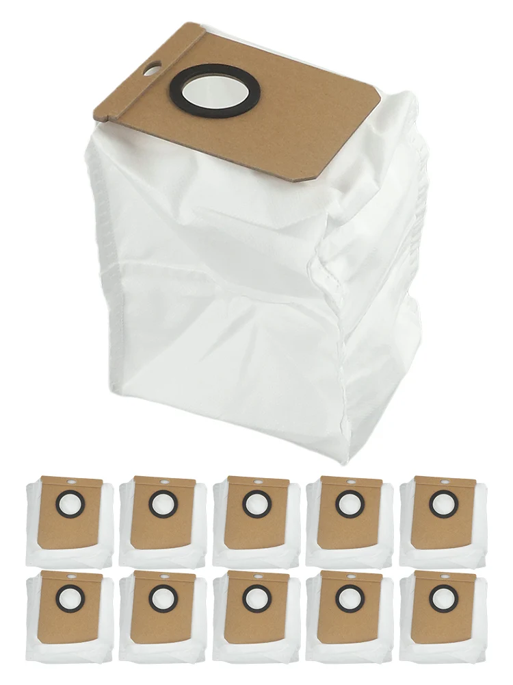 4/10 قطعة مكنسة كهربائية كيس جمع الغبار كيس لجميع الغبار مصممة للتناسب والعمل بشكل سلس لـ Cecotec لنماذج Conga