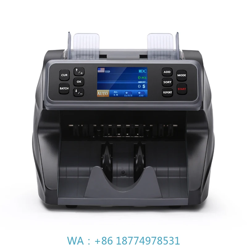 Counting Machine Cash Sorter Money Counting MachineY Bill Counter Multi-Currency