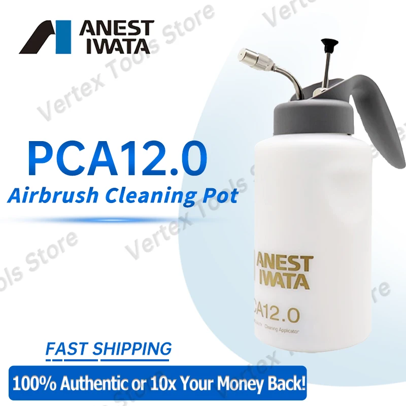 Anest Iwata PCA12.0 Cleaning Applicator 1.2MPa 1000ml High Pressure Pneumatic Spray Gun Washer Engine Degreaser Auto Repair Work