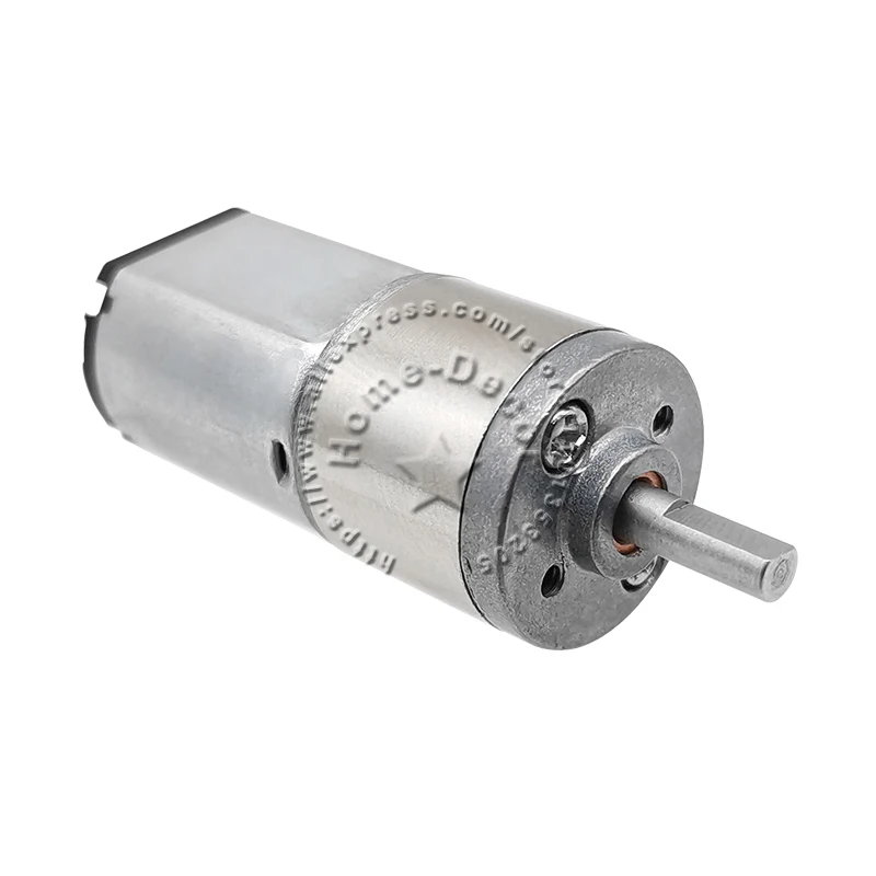 1pcs DC6V 12V 12RPM-480RPM JGA16-030 Miniature Slow Speed High Torque Speed Reduction DC Motor For Smart Door Lock