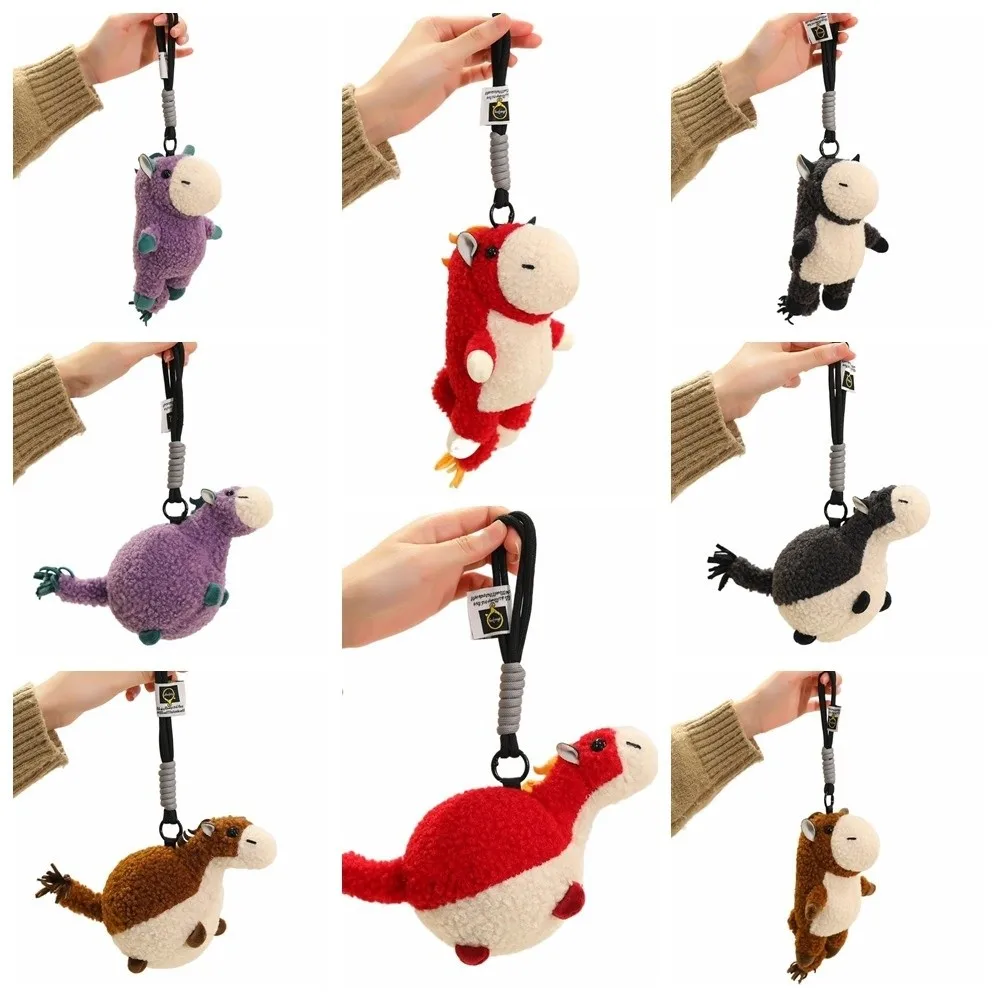 Urocze maskotki, pluszowe zawieszki z kucykami, słodkie, kreatywne pluszowe breloczki z koni, puszyste, miękkie, kreskówkowe zawieszki z koni, prezent urodzinowy.