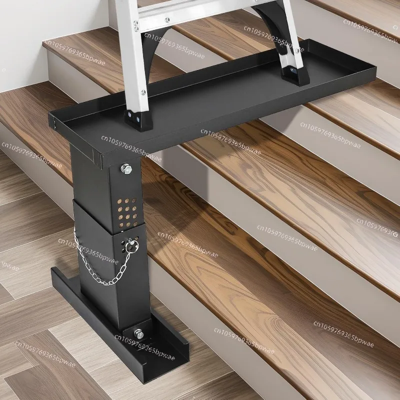Ladder Extender Pro Non-Slip Foot Pads Adjustable Support Base for Ladder Stability