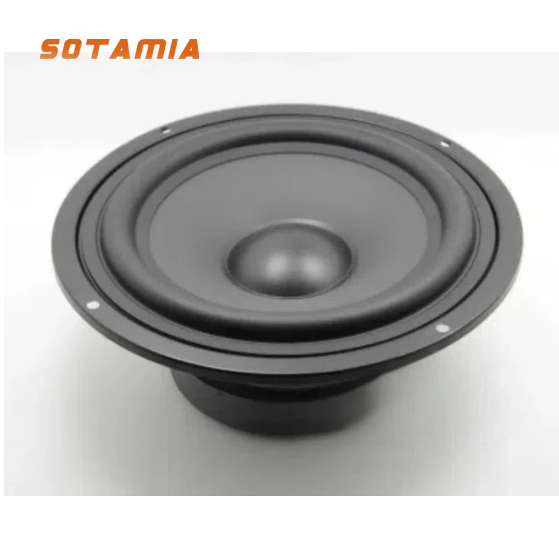 SOTAMIA 1 قطعة 6 بوصة مضخم الصوت 8 أوم 60 واط 100 المغناطيسي واسعة حافة سطح المكتب رف الكتب المتكلم نظام سماعات المسرح المنزلي