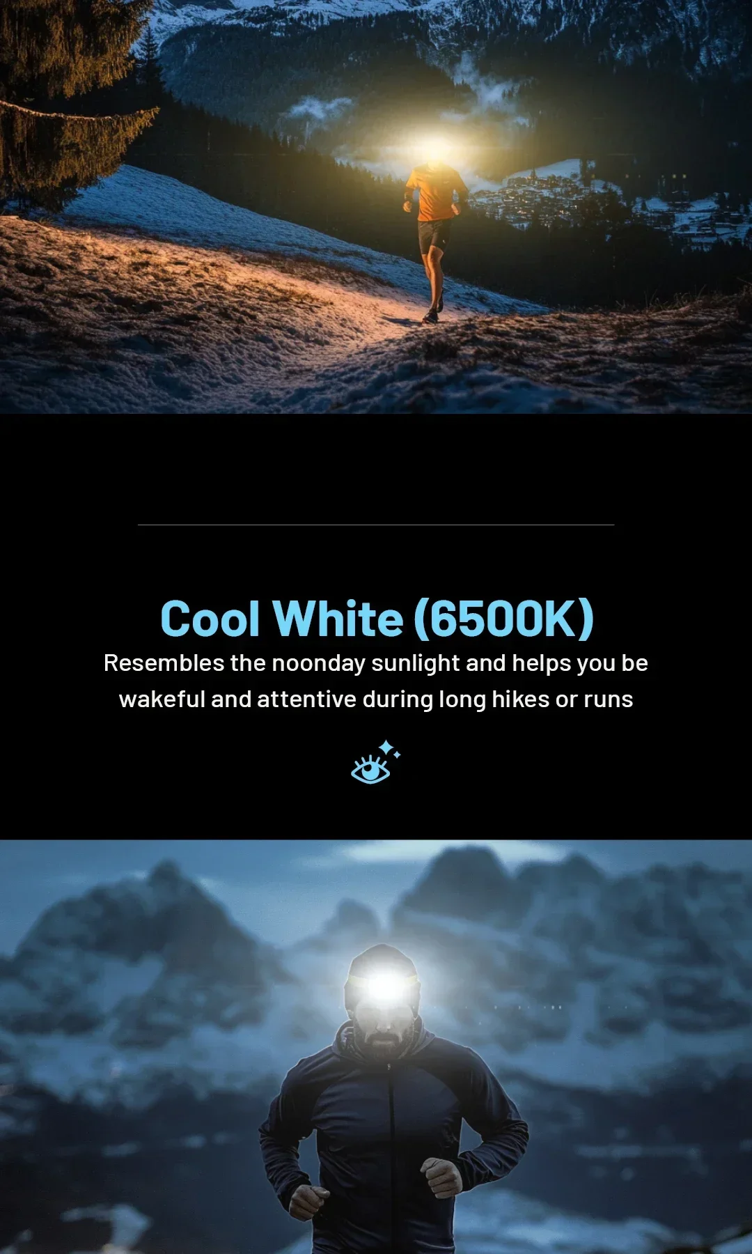 NITECORE NU27 Headlamp 600 Lm Running LED Headlight Working Head Lamp Hiking Lantern Flashlight Outdoor Waterproof Headlamp