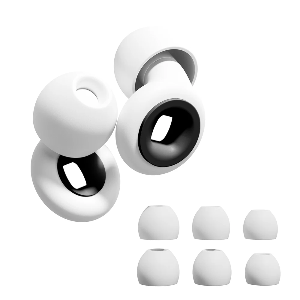 

1set High-Fidelity EarPlugs Reusable Concerts & Festivals Noise Filtering Reduction Earplugs for Sleeping Swimming Motorbike