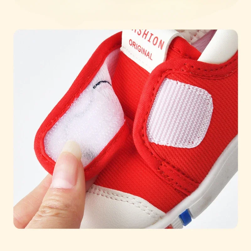 1-3Years Old Baby Shoes Toddler Boys Girls Soft Soled Cotton Flats Walking Shoes Children Infant Newborn Anti Slip Shoes