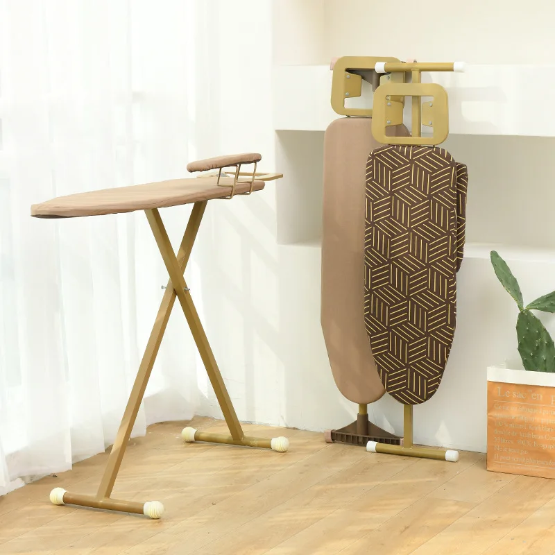 

Retractable ironing board, folding, large padded board hanger