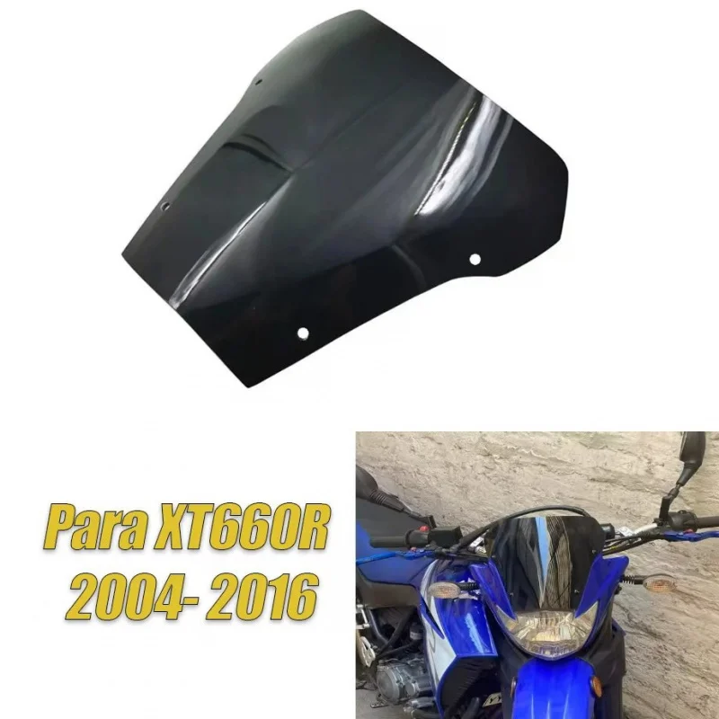 Motorcycle Windshield Accessories Front Wind Protection Deflectors For Yamaha XT660R XT 660 X/R 2004-2016