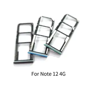 Bilashmart Xiaomi Redmi Note 12 12S SIM Card Tray Slot Holder Adapter Socket Repair Parts