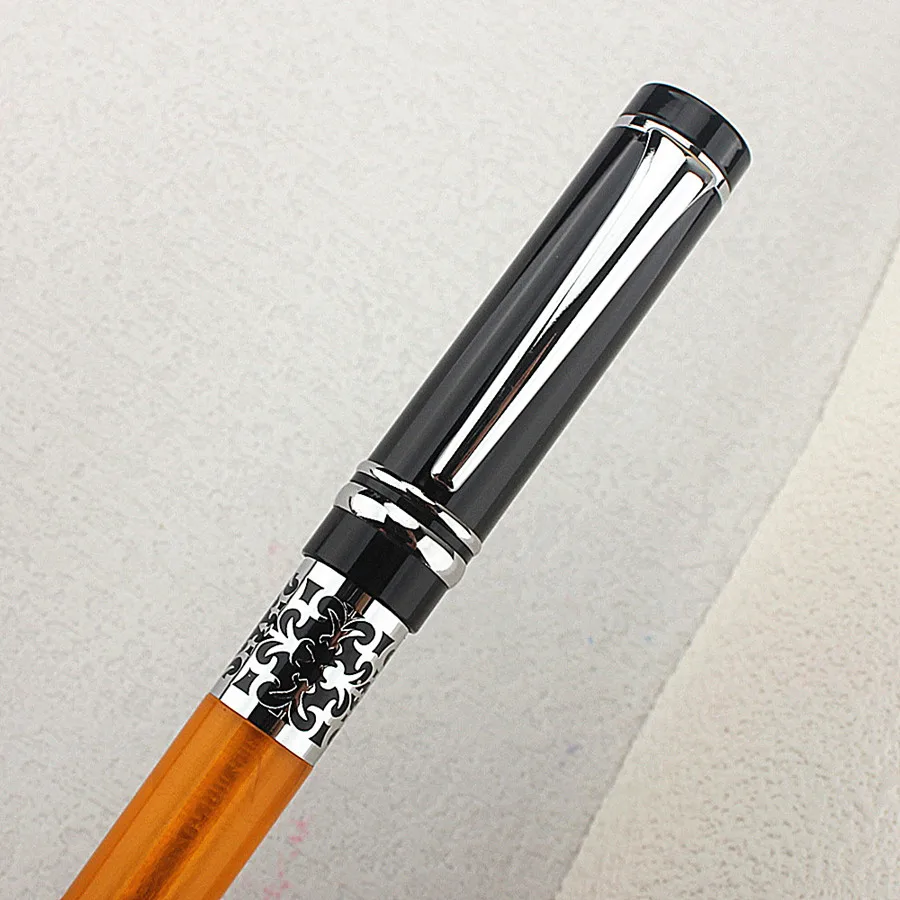 High Quality Luxury Metal Ballpoint Pen Sculpture Pattern Roller Pen Office School Stationary Pen