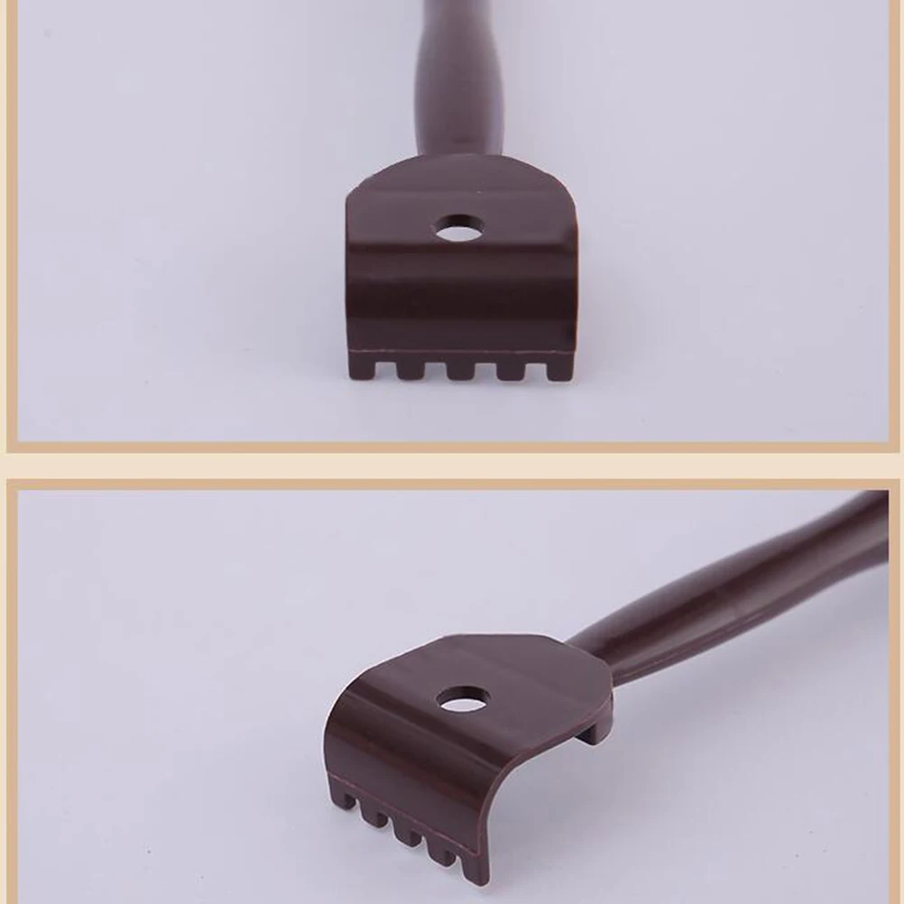 

Gourd Design Solid Wood Hammer Roller Ball Portable Massage Stick For Back Neck Legs Home Use Improve Blood Circulation Massage