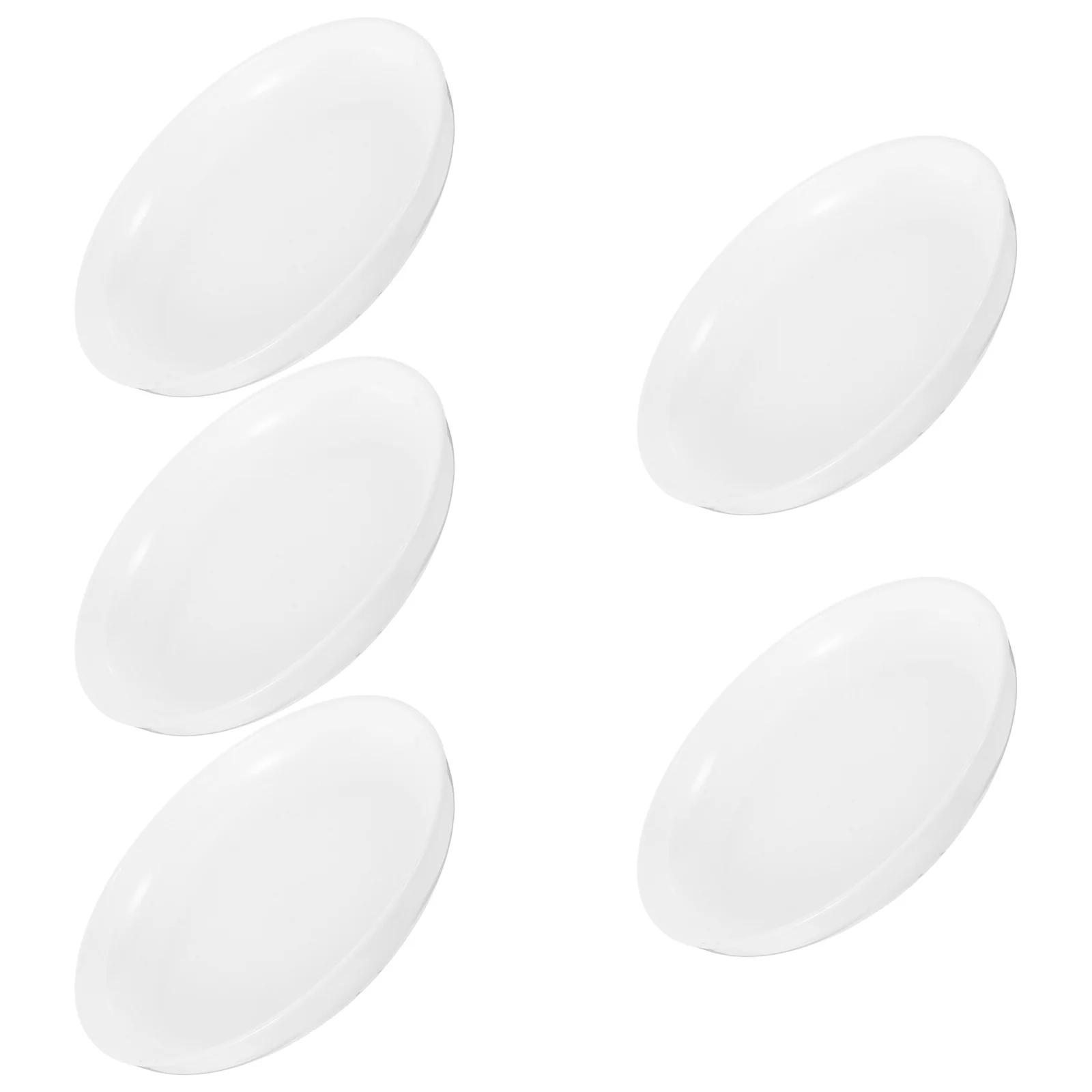 

5Pcs Ink Dish Plastic Paint Plate Durable Calligraphy Brush Tray Student Water Plate Small Ink Dish Study Stationery