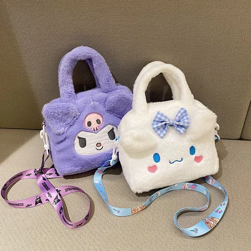 أنيمي سانريو كورومي حقيبة يد بلدي ميلودي سينامورول أفخم حقيبة مستحضرات التجميل KT القط السفر حقيبة التخزين النساء هدايا عيد الميلاد