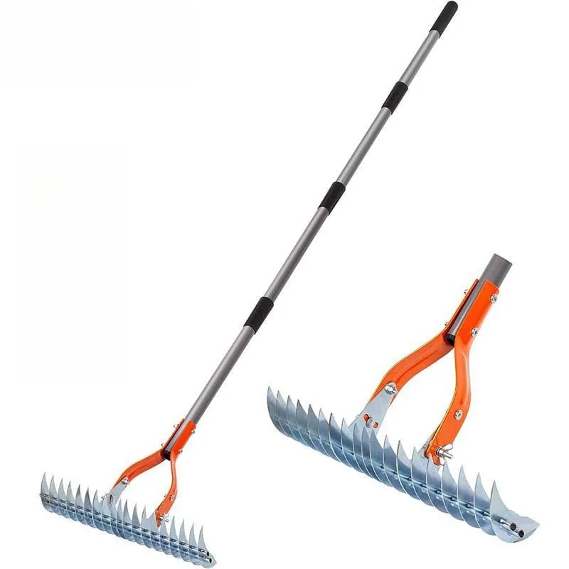 

Thatch Rake Multifunctional Lawn Combing Rake Garden Garden Durable Garden Rake