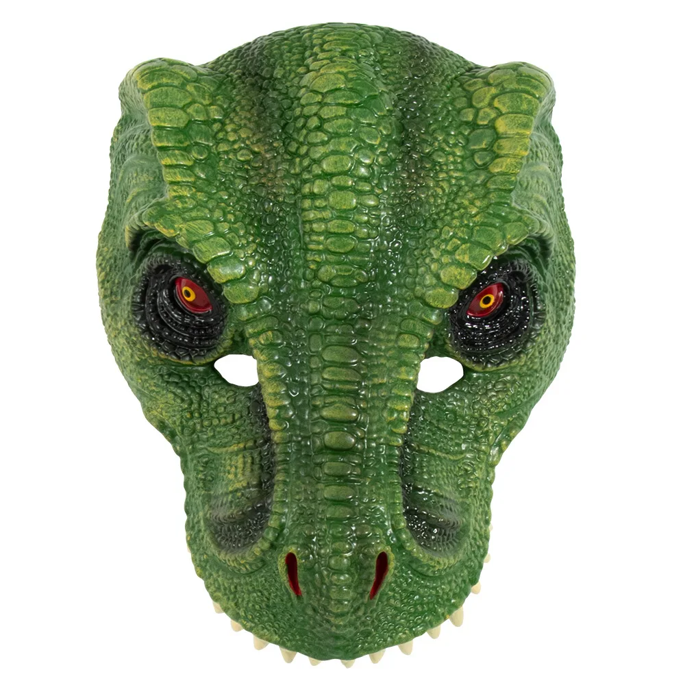 Dinosaur Mask Cosplay Animal Dragon Head Tyrannosaurus Rex Monster Masks Carnival Halloween Dress Up Party Costume Props
