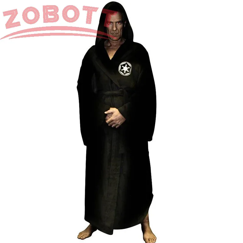 زي تنكري لفيلم جيدي نايت بيجامات لمحبي الشتاء رداء حمام كيجورومي من الفلانيل ملابس للكبار للجنسين