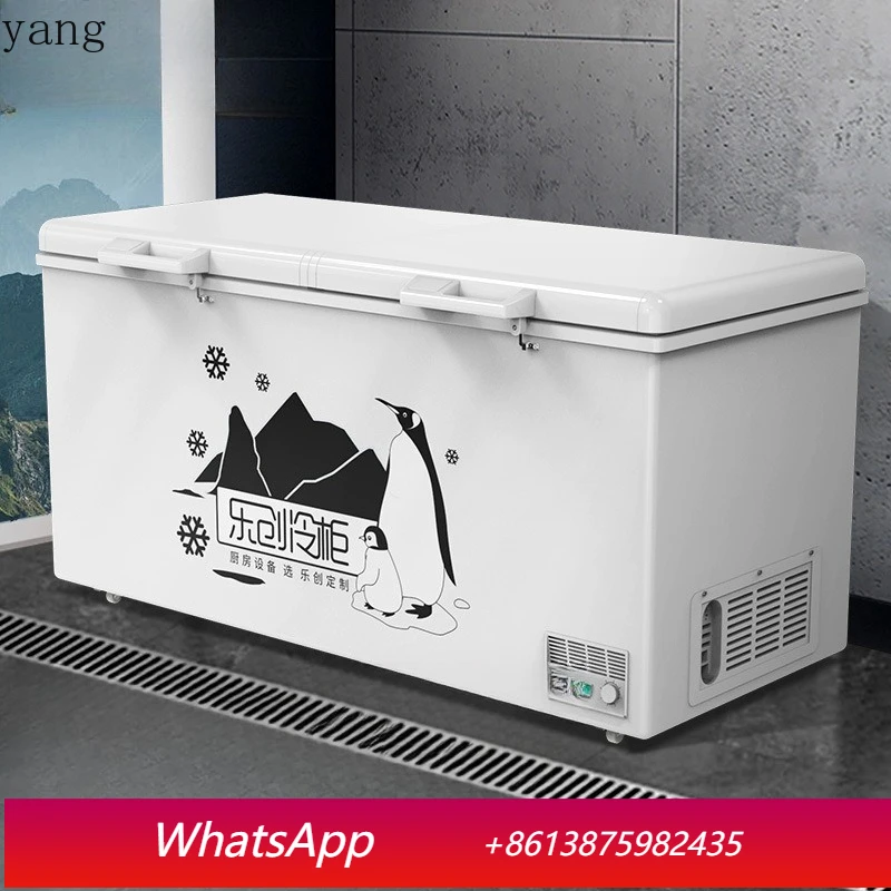 LTT horizontal freezer frozen single temperature freezer commercial strong cold quick-freezing freezer