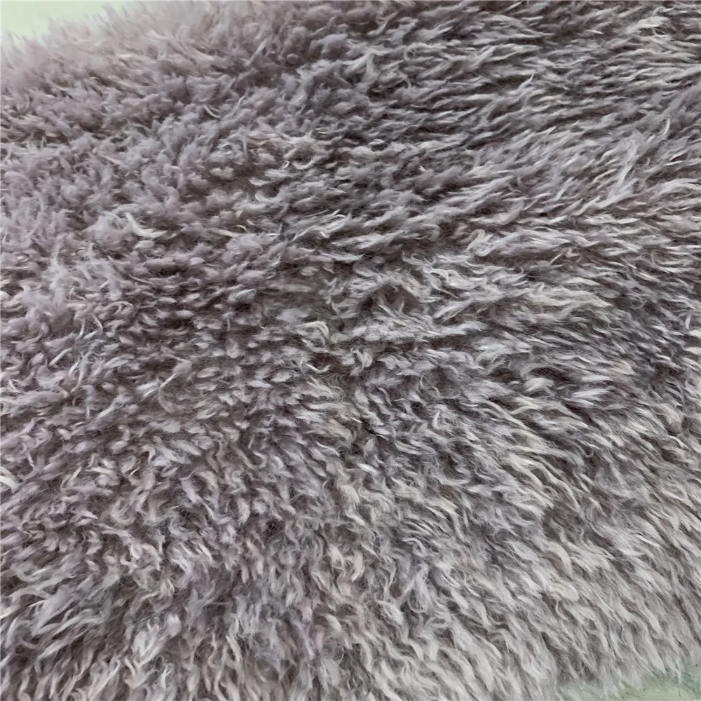 Tessuto di visone peluche di circa 3cm senza elasticità 160x90cm pelliccia di abbigliamento per bambole fai da te in poliestere artificiale calcolo