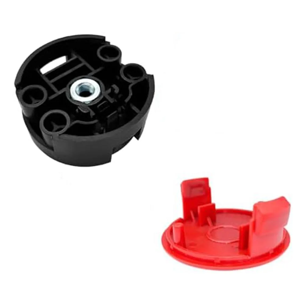 

Premium Plastic Replacement Spool Cover and Cutting Head for Bosch AFS 2337 Red Cap Cover Black Cutting Head Model