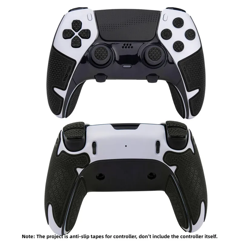 Talongames-Controller-Griff band für Playstation 5 Dual Sense Edge,Anti-Rutsch, Knöpfe, strukturiertes Skin-Kit für ps5-Kantengriffgriff