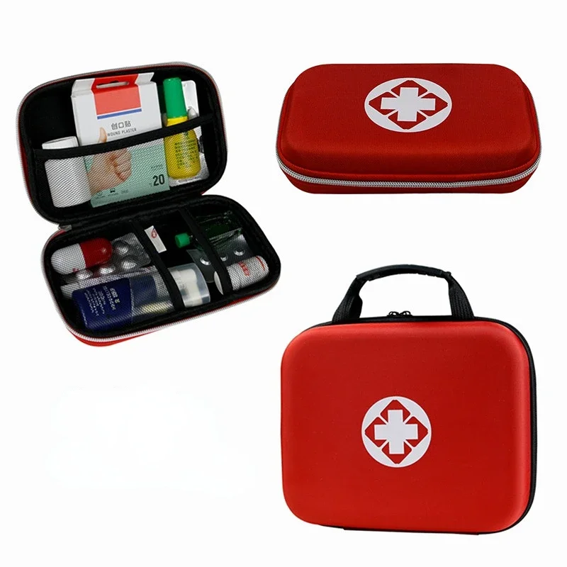 Portable Medicine Storage First Aid Kit Emergency Survival Bag For Home Travel Car Camping