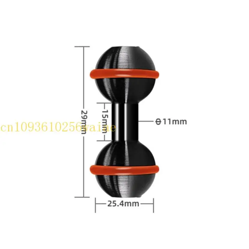652F Aluminium 1in ball head محول مع و 1/4inch لأنظمة صينية الكاميرا والمكانة