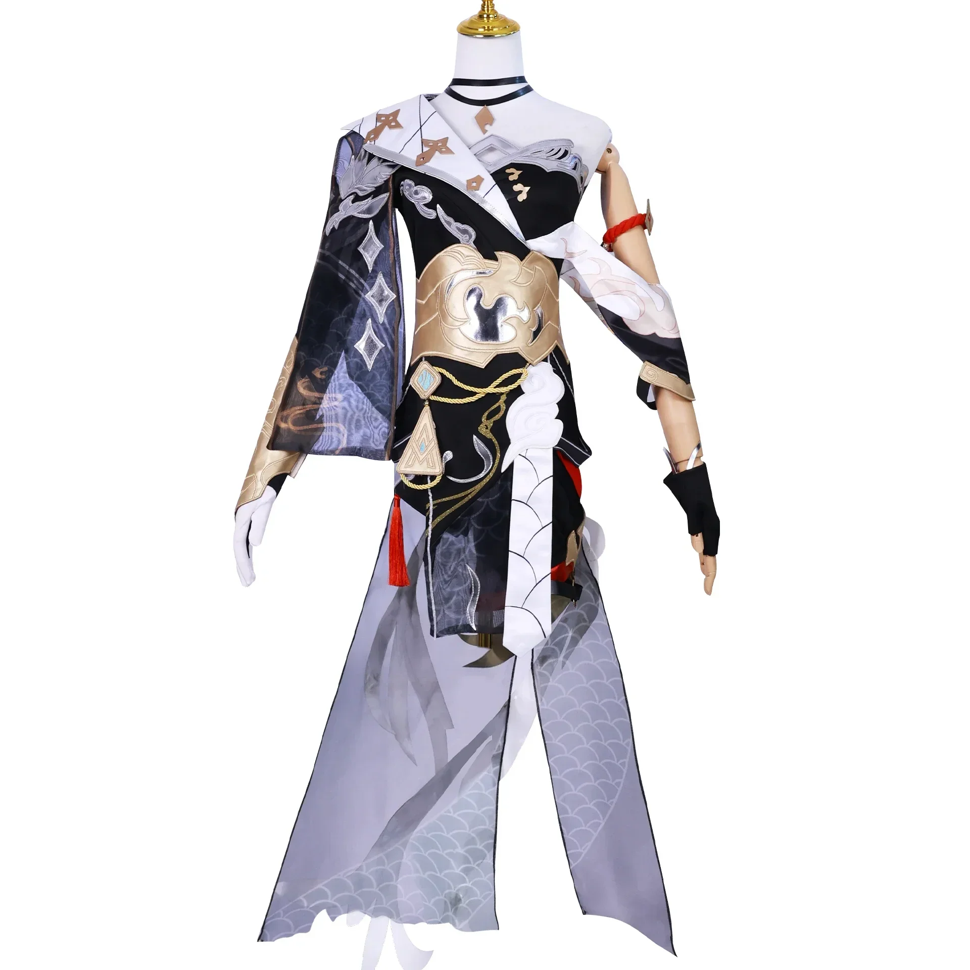 Game Honkai Impact 3 Fu Hua Herrscher of Sentience Cospaly Costume Adult Women Uniform Full Set Accessory Halloween Suits