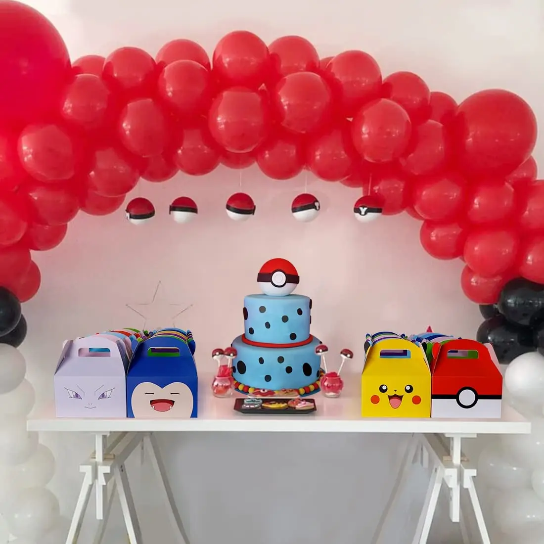 Party-Geschenke, Geburtstagsdeko, Papier-Geschenktüten mit Griff, Süßigkeitenbox, Babyparty, Kinderartikel, Geschenke – Detail 6
