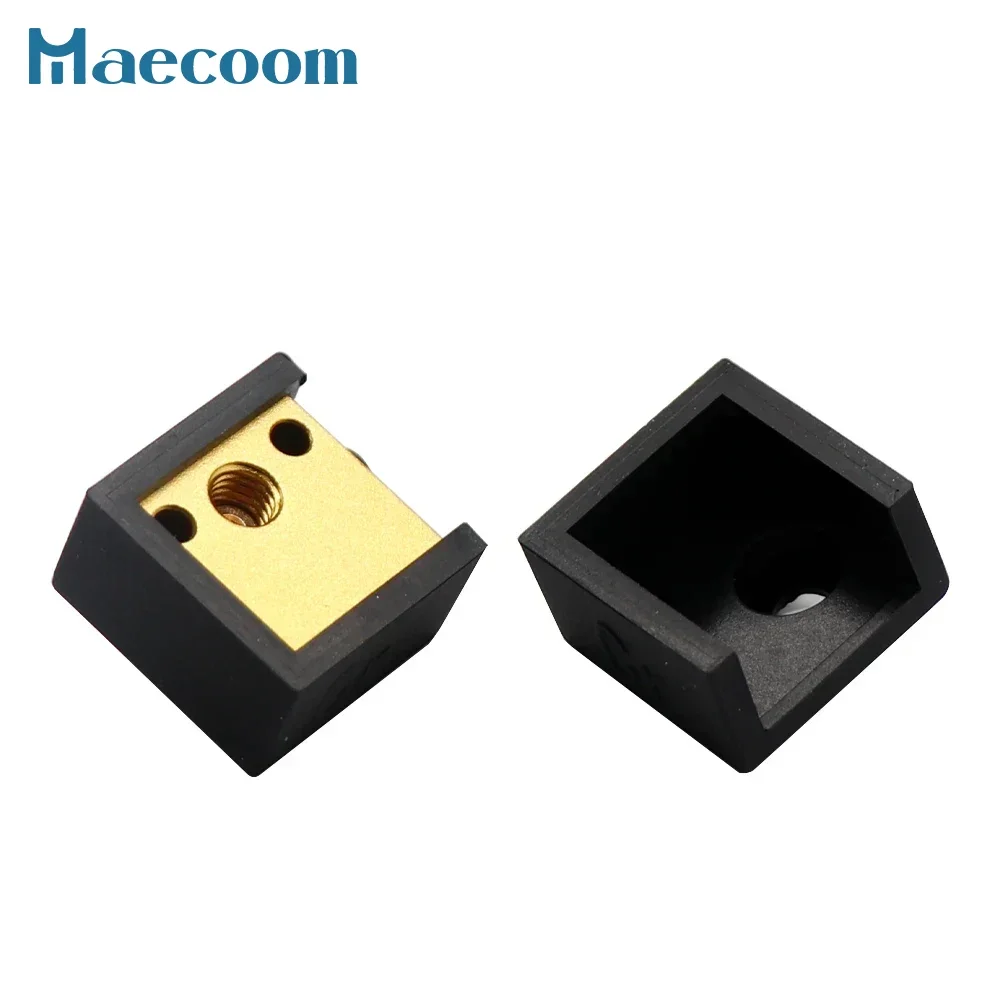 2/5/10PCS Ender3 Silicone Sock Case Fits MK7 MK8 Block J-head Hotend Extruder 3D Printer Heater Block Cover Hotend for CR-10 view 2