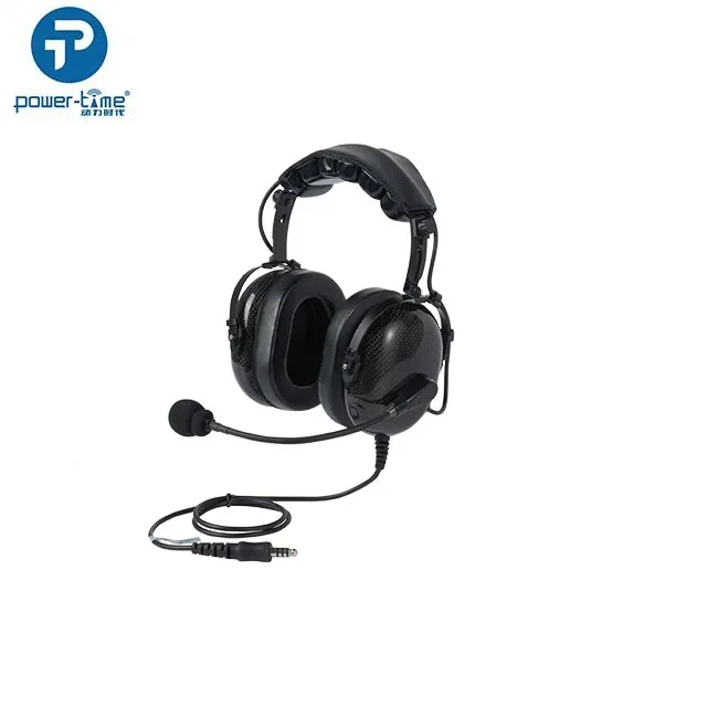 Noise Cancelling Wired Waterproof Professional AVIATION Headset