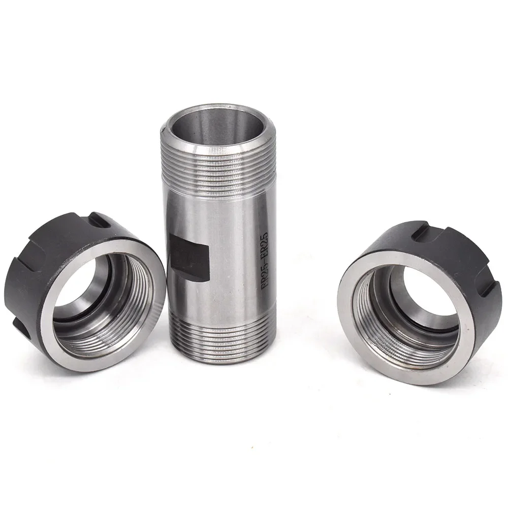 ER11 ER16 Motor Shaft Adapter ER20 ER25 ER32 Double Nut Sleeve For Spindle Machie tools